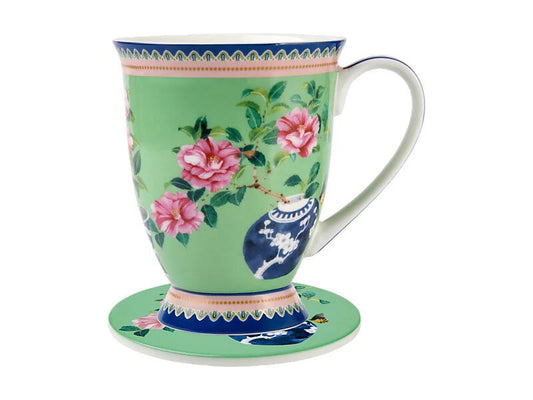 MAXWELL & WILLIAMS Mug con sottotazza Camelia