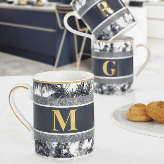 BACI MILANO Mug con iniziale