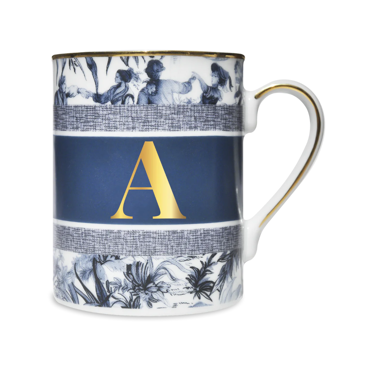 BACI MILANO Mug con iniziale