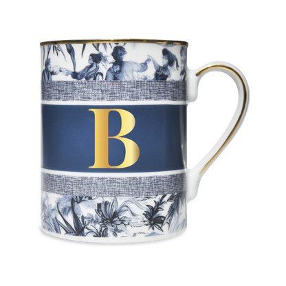 BACI MILANO Mug con iniziale