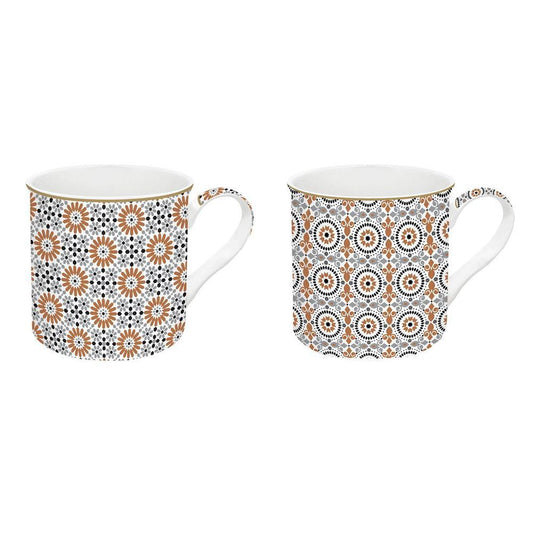 Set Mug in Ceramica - Collezione Geoethnic di Easy Life